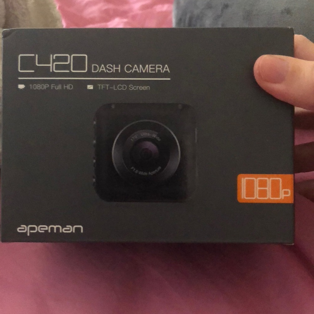 Apeman dash cam 1080p full hd.